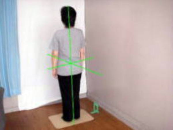 整体前の姿勢検査