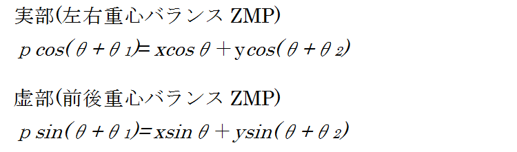 複素平面で重心 バランスを表現