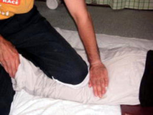 経絡指圧整体の一例です。